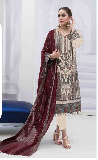 ROSEMEEN BY FEPIC DESIGNER GEORGETTE SALWAR SUIT WHOLESALER IN INDIA